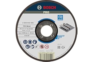 Bosch Accessories 2608603395 Disque à tronçonner à moyeu plat expert for metal AS 30 S BF 115 mm 3,0 mm