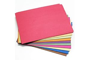 BE CREATIVE Papel de azúcar reciclado A2, colores brillantes, 20 hojas grandes en 10 colores surtidos, ideal para artes y manualidades infantiles, dibujo, pintura y libros de recortes, tamaño de hoja de 60 x 42