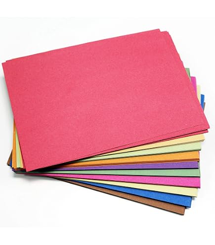 House of Card & Paper - Cartoncino colorato formato A2, 210