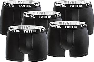 TASTIQ | Herren Boxershorts 5er Pack | Boxer Briefs aus Baumwolle
