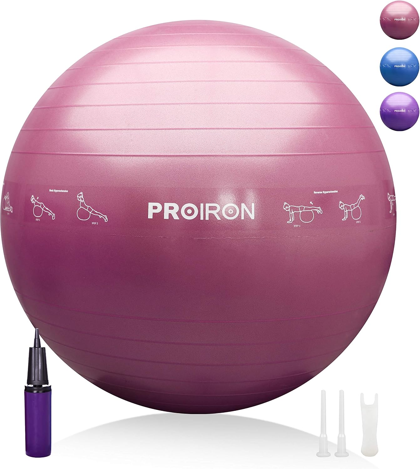 Prise en Main & Utilisation au Quotidien : PROIRON Träningsboll 55 cm 65 cm 75 cm gymbol