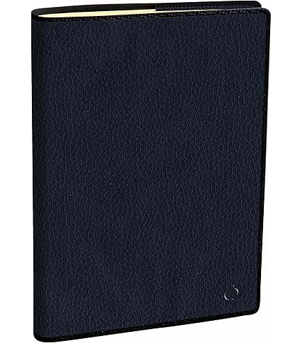 Quo Vadis 195036Q Agenda Plain Langue Italienne Année 2025 Couleur Noir Format 10 X 15 Cm Mensuel 12 Mois Janvier-Décembre Papier Blanc Couverture Amovible En Plastique Impala