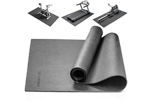 PROIRON Heavy Duty Exercise Equipment Mat, Non-slip Noise Reduction Floor Protector Mat for Treadmills, Bikes, Rowers, Cross Trainers and Other Gym Equipment