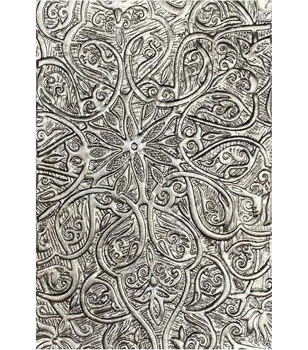 Sizzix Sizzx 3-D Texture Fades Embossing Folder Skulls by Tim Sizzix Sizzx 3-D Texture Fades Embossing Folder Skulls by Tim