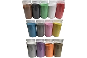 Rhinestone Paradise - Sabbia decorativa, 600 g, sabbia al quarzo, decorazione da tavolo, colori: nero, bianco, verde, blu, rosso, grigio, giallo, oro, argento