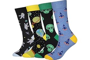 Cansok Chaussettes fantaisie fantaisie pour homme EUR 42-46