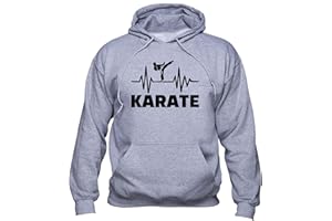 EUGINE DREAM Karate Sweatshirt Karate Fan Hoodie Karate Gift Pullover Karate Sport Men Women Unisex Sudadera con Capucha