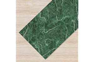 Il Gruppone Passione Casa Tappeto Cucina Antiscivolo Made in Italy Passatoia Antimacchia Multiuso Corridoio Soggiorno Lavabile in Lavatrice - 50x200 - Verde