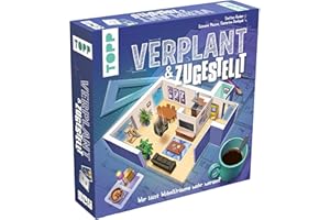 FRECH Verplant & Zugestellt - Wer lässt Wohnträume wahr werden?: Das Flip & Write-Spiel über große Pläne und zu wenig Platz. Mit 26 Szenarien von Tiny House bis Luxusvilla