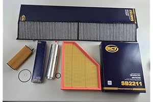 SCT GERMANY / WINFIL FILTERS FILTER SET ÖLFILTER LUFTFILTER AKTIVKOHLEFILTER KRAFTSTOFFFILTER