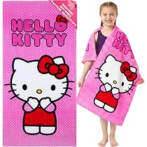 Hello Kitty Handtücher Kinder Teenager Damen Strandtuch
