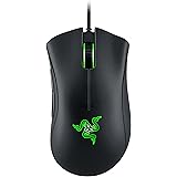 Razer DeathAdder Essential (2021) - Wired Gaming Mouse (Optical Sensor, 6400 DPI, 5 Programmable Buttons, Ergonomic Form Fact