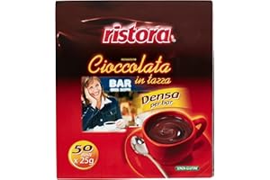 RASPADA Ristora - Cioccolato solubile da bar 25gr, 50 bustine [1250gr]