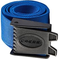 Ceinture De Poids Plongée - Bouchon Coulissant Acier Inoxydable 316 - Compatible Sangles 5,1 Cm - Sécurise Les Poids Sous-marins