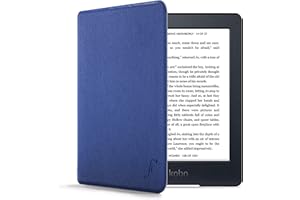 Forefront Cases Cover per Kobo Nia - Custodia per Kobo Nia, Design a Conchiglia - Blu Reale - Sottile e Leggero, Auto Svegliati Sonno Funzione, Protettiva Cover per Kobo Nia