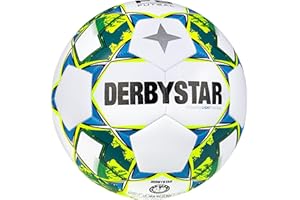 Derbystar Futsal Stratos Light v23 156 Weiss gelb blau
