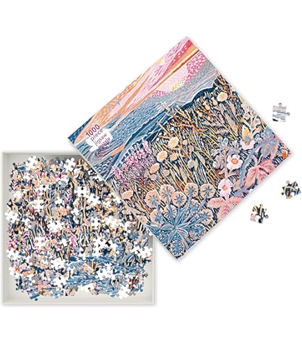 Flame Tree Puzzle 1000 Pezzi Frida Kahlo Rosa – Poster A4 Incluso – Giappone 20° Secolo - 5