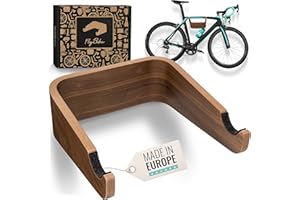madeco FlyBike S Support mural en bois pour vélo de course, Fixie, Singlespeed, Gravel Bike, VTT