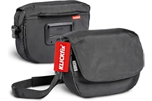 Borgen KLICKfix Sacoche de Guidon pour Vélos - Sacoche de Guidon Spacieuse et Hydrofuge 5 L