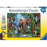 Ravensburger 129010 Elephants Puzzle, 150 pieces