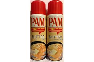 PAM Butter Flavour Cooking Spray 141g (PACK OF 2)