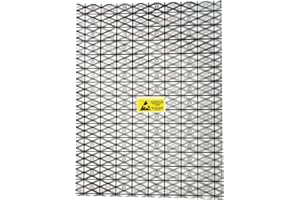 LJY 30 Pieces Antistatic Bags ESD Shielding with Top Open for Motherboard Graphics Video Card LCD Screen with Labels, 30 x 40 cm / 11.8 x 15.7 inch