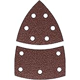 Bosch Professional Accessories Multi Zımpara Kağıdı 10'Lu, 102 x 62/93 mm 80 Kum 11 Delik, Yeşil