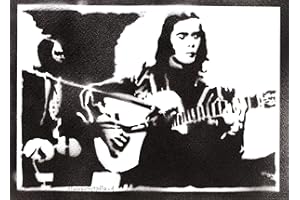 moreno-mata Joven Paco de Lu... Autentico Graffiti Hecho a Mano Handmade Poster Musica Cuadros Decoracion Salon Modernos Regalos Originales para Hombre y Mujer