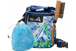 Madu Climb - Rock Climbing Chalk Bag Water Colour Artwork