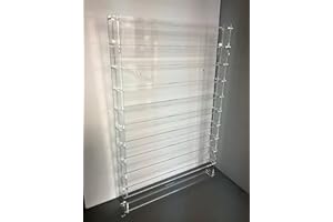 Técnicas Láser 1:43.4.2L10B/40.T Vitrina De Metacrilato, Transparente/Fondo Transparente, Montada mide 75x50x5 cm (altoxanchoxfondo), Set de 15 Piezas