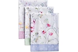‎MAISON D' HERMINE Maison d' Hermine Küchenhandtuch, 100% Baumwolle Set von 3, Ostern, schnelle chemische Reinigung, Geschirrtuch für Esszimmer, Hochzeit, Bankett, Summer Floral – Frühling/Sommer (50 cm x 70 cm)