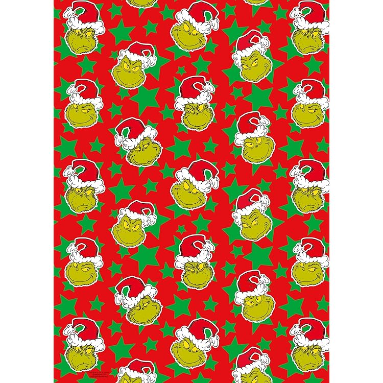 The Grinch Present Sack Soft Fur Embroidered Multipurpose Christmas Theme | INDIA