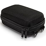 Baxxtar Hardcase PURE BLACK L (with Shoulder Strap and Belt Loop) Suitable for example CyberShot DSC HX60 HX90 - CoolPix S990