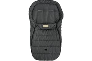 AltaBeBe AL2450L 30 Chancelière Universelle pour Poussette Lifeline Collection Gris Foncé