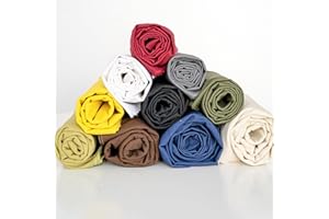 Simple&Opulence Canvas Fabric 280 GSM Canvas Material,Cotton Canvas Fabric for Sewing,Upolstery,Tote Bags,Crafting,150CM Width(2M,Burgundy)