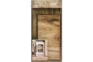 Tim Holtz Vignette Bandeja, marrón