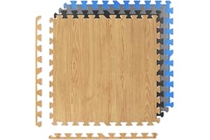 MSPORTS Tappetino Puzzle Set Premium - 8 Pezzi 3,175m² | Protezione Pavimento | 60x60 cm | Spessore: 1,0 cm | Tappetini Ginnastica