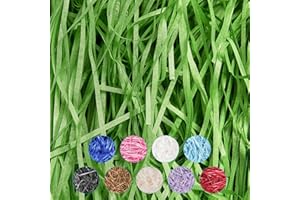 Trimming Shop 20gm Christmas Green Shredded Tissue Paper for Hampers Filling: Perfect Shredded Tissue Paper for Gift Packaging Filler Box Stuffing, and Decorative Presentation