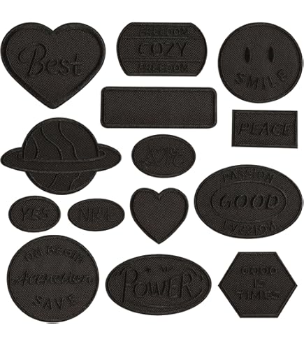 Set 5 Rammendi Autoadesivi Neri Per Riparazioni - 75 Pezzi, Per Giacche, Tende E Abiti - Foto 9