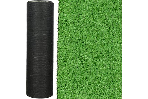 Gazon Synthétique Extérieur 1m x 1m Rouleau Pelouse Synthétique Artificielle Pour Jardin Terrasse Balcon – SPRINGOS