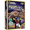National Geographic Birthstone Dig Kit - STEM Science Kit with 12 Genuine Birthstones, Includes a Real Diamond, Ruby, Sapphire, Pearl, & More, Dig Up Stunning Gemstones, Toys for Girls, Toys for Boys