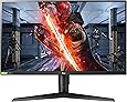 LG 27GL850 UltraGear Gaming Monitor 27" QuadHD Nano IPS 1ms HDR, 2560x1440, G-Sync Compatible e AMD FreeSync 144 Hz, HDMI 2.0, Display Port 1.4, USB Hub, Uscita Audio, Stand Pivot, Flicker Safe, Nero