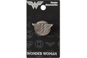 DC- Wonder Woman Giocattolo, Colore Argento, 1 Inches, 45217