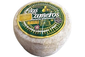 TU DESPENSA EN LA WEB Queso Semicurado Los Cameros Etiqueta Verde - Queso Mezcla - Peso Aproximado 3,4 Kilogramos - Elaborado con una mezcla de leche de vaca, de oveja y de cabra para garantizar un sabor único.