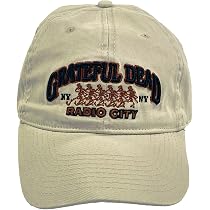 Grateful Dead Cappellino Baseball Boston Garden Verde - Berretto Unisex In Cotone Lavato Con Fibbia Regolabile