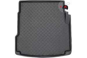 M MOTOS Tapis de coffre en PE pour Jaguar XE depuis 2015 Rendez votre voyage plus confortable grâce à ce tapis de voiture durable - Tapis de coffre de voiture tout temps, protection contre les salissu