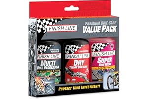 Finish Line Premium Bike Care Value Pack - Aceite para Bicicleta