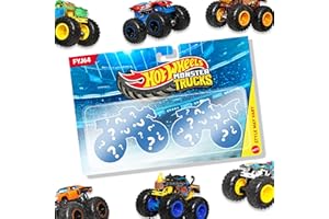 Hot Wheels Véhicules Monster Truck Duos De Démolition (Modèle aléatoire), FYJ64