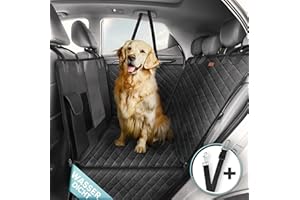 Heldenwerk Housse Protection Voiture pour Chien - Protege Siege Voiture Chien Impermeable - Couverture Banquette Arrières Voitures, Tapis Voiture Chien