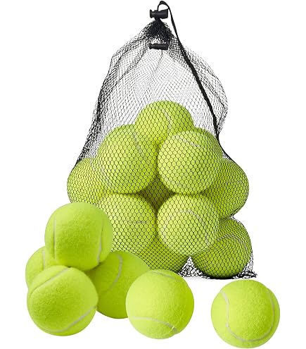 Balles De Tennis TK Gruppe - Jaune Fluorescent - Pour Compétition, Entraînement Et Chiens